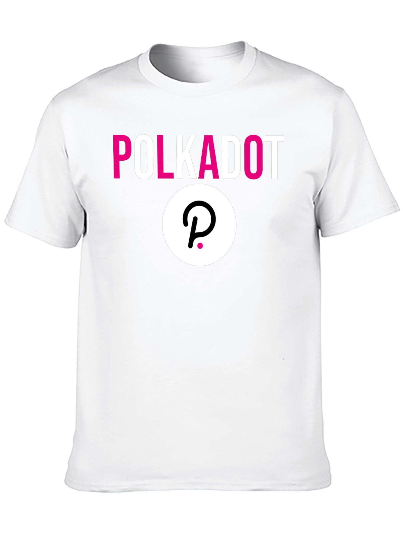 Polkadot Crypto Black T-Shirt - Stylish Blockchain Apparel