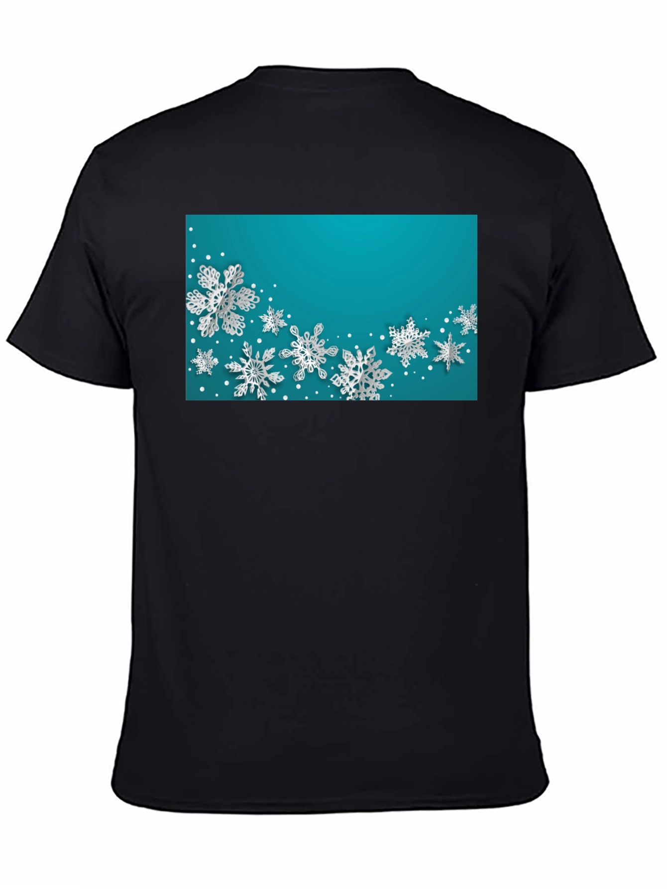 Snowflake Graphic Tee - Winter Holiday Style