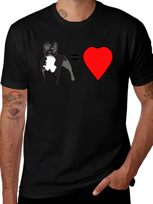 Dog Equals Love Graphic T-Shirt