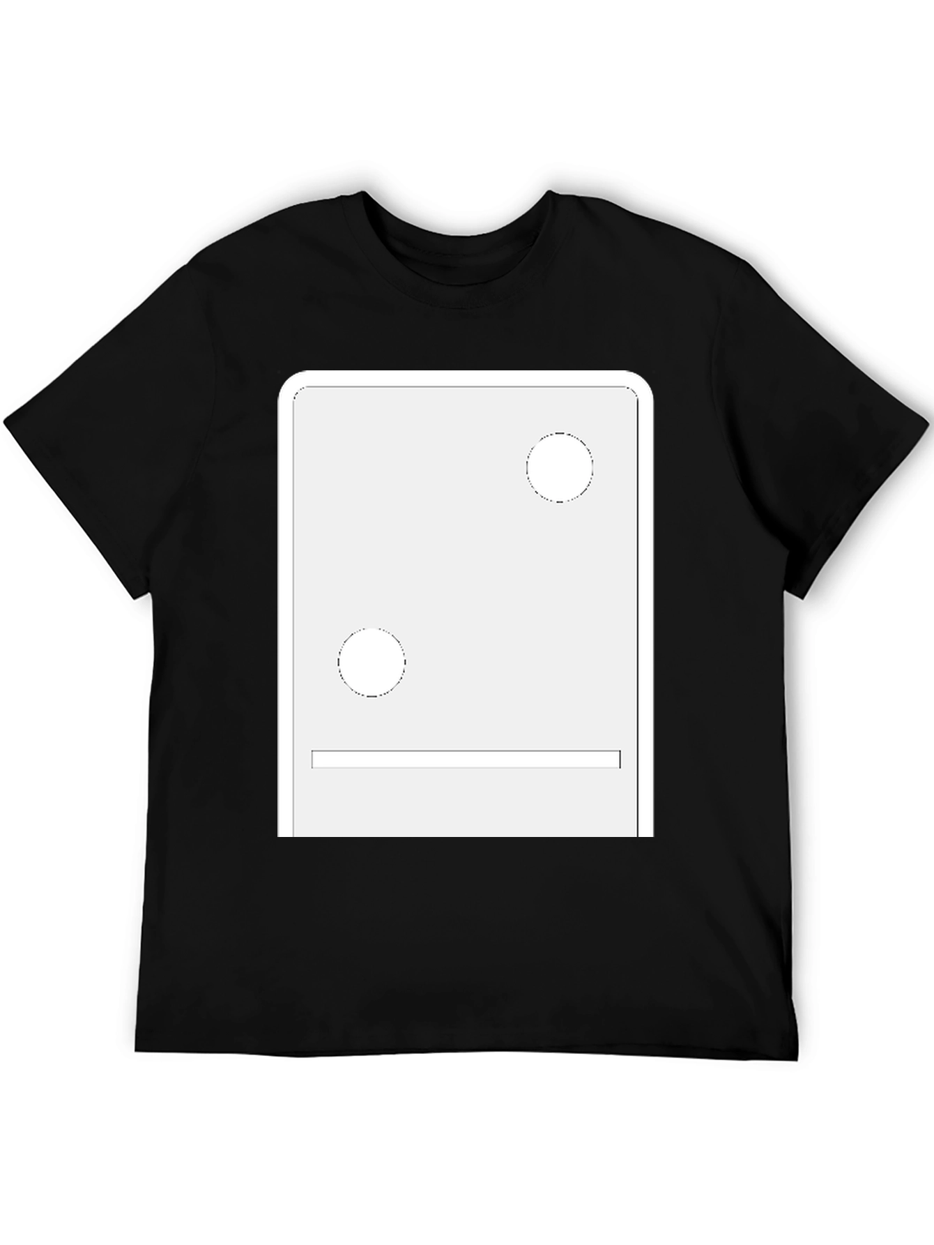 Dice Graphic T-Shirt - Classic Black Tee