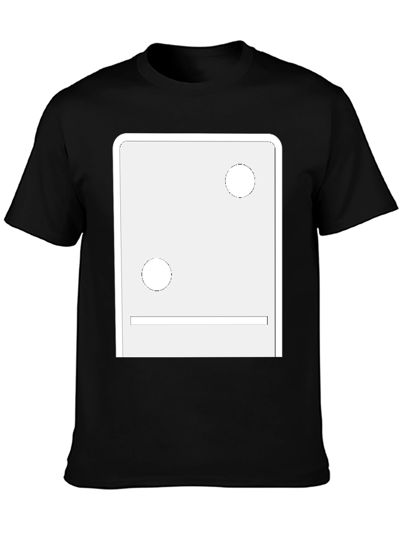 Dice Graphic T-Shirt - Classic Black Tee