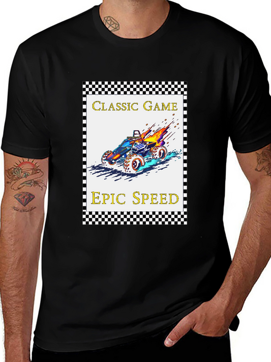 Classic Game Epic Speed Black T-Shirt