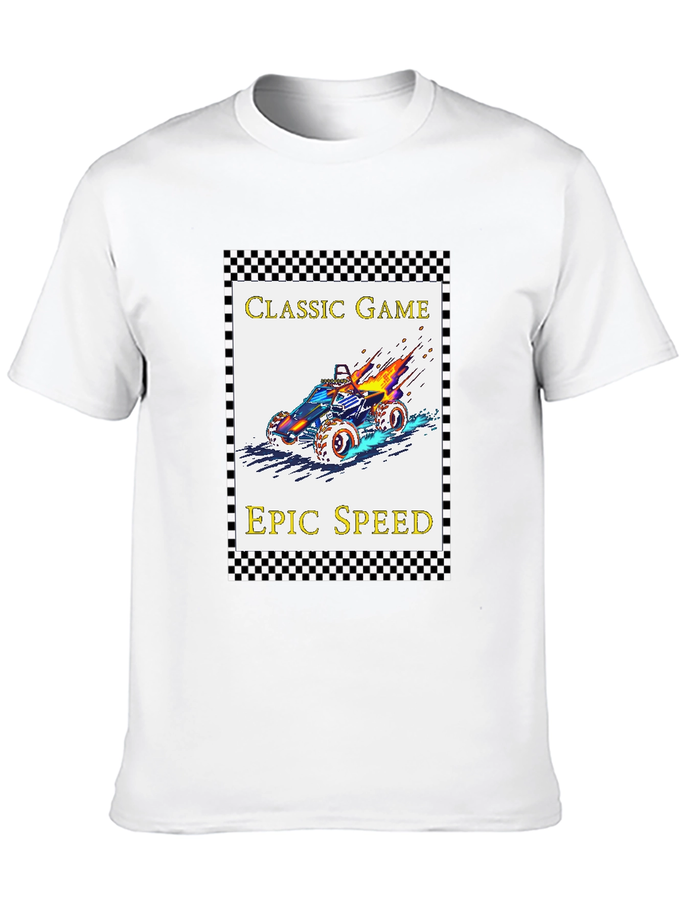 Classic Game Epic Speed Black T-Shirt