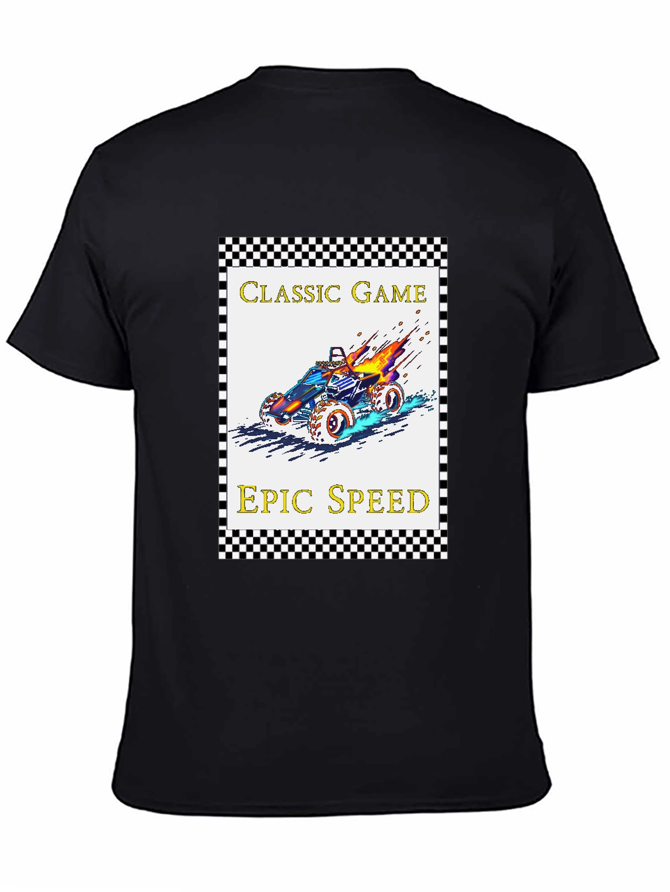 Classic Game Epic Speed Black T-Shirt