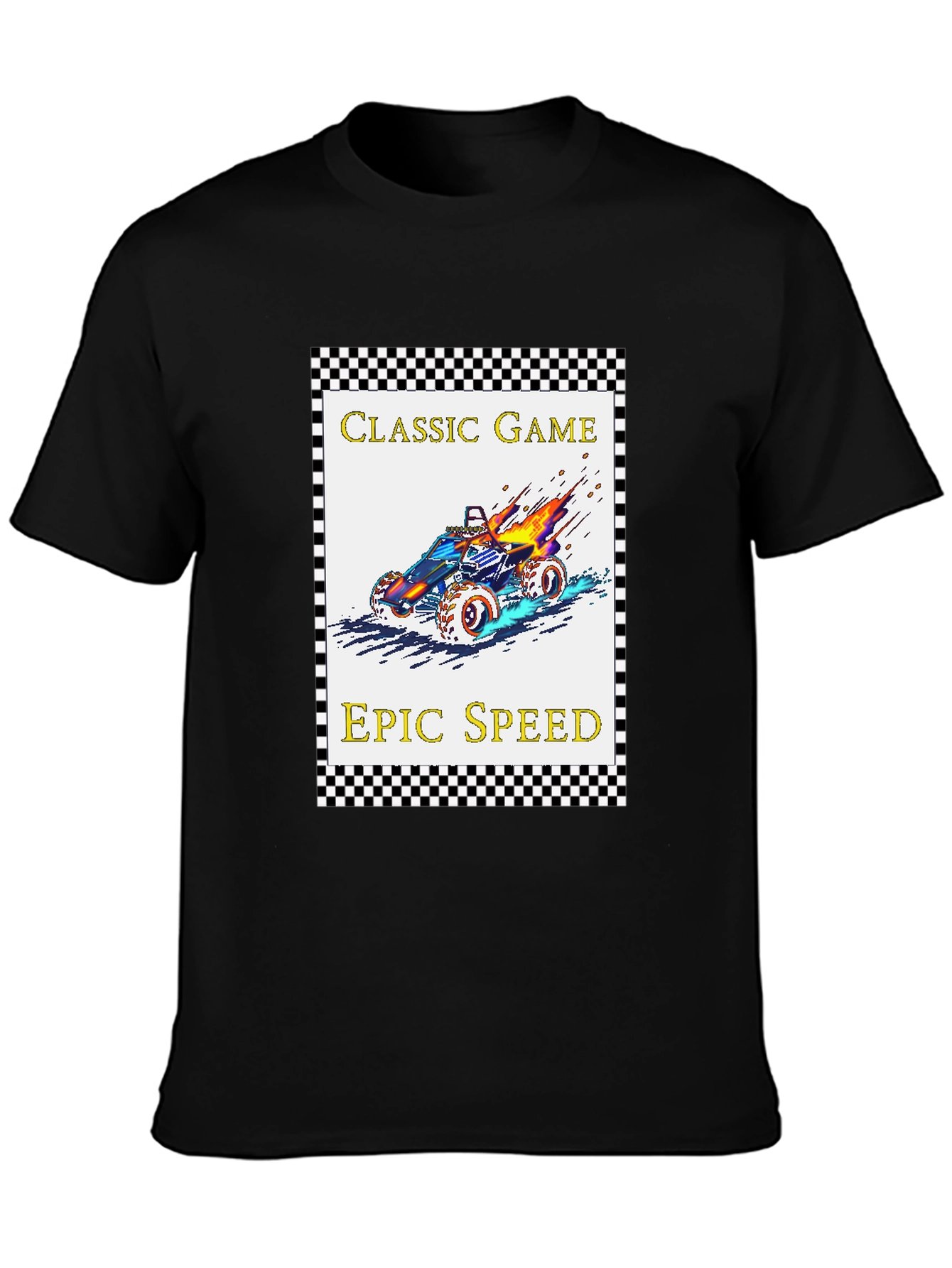 Classic Game Epic Speed Black T-Shirt