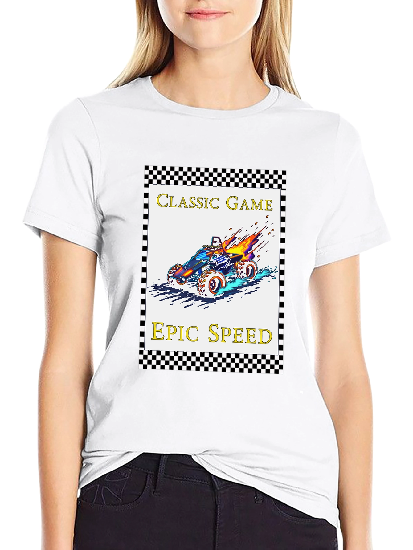 Classic Game Epic Speed Black T-Shirt