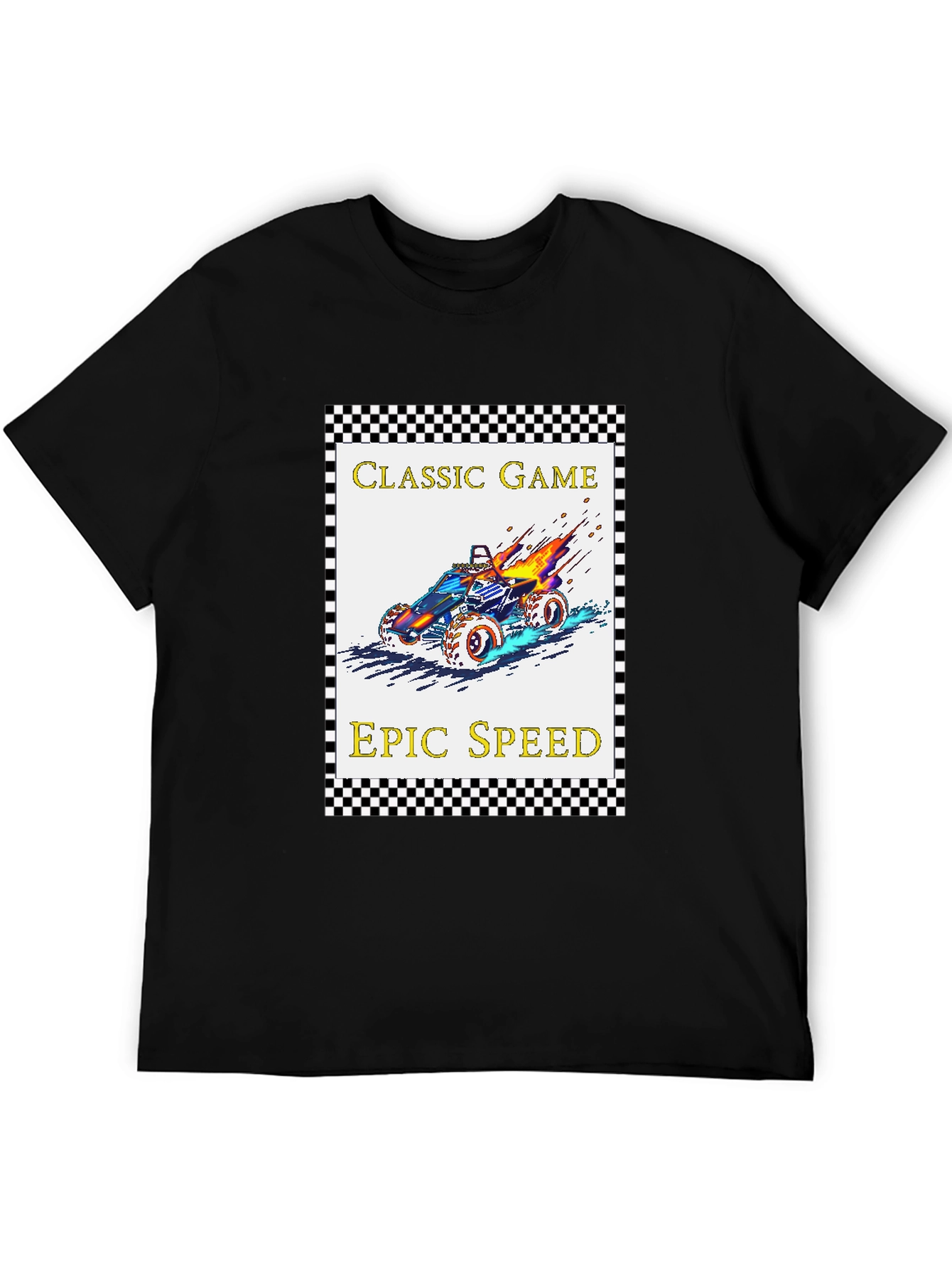 Classic Game Epic Speed Black T-Shirt