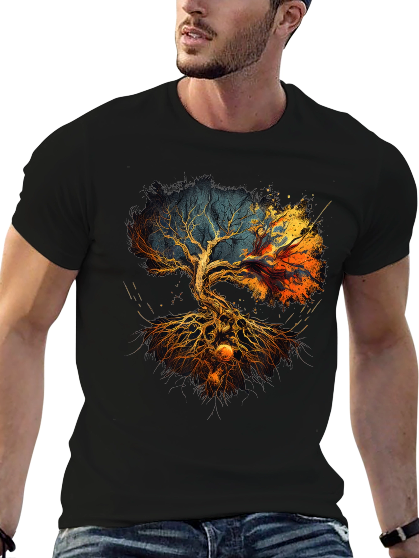 Yggdrasil Tree of Life Graphic Tee