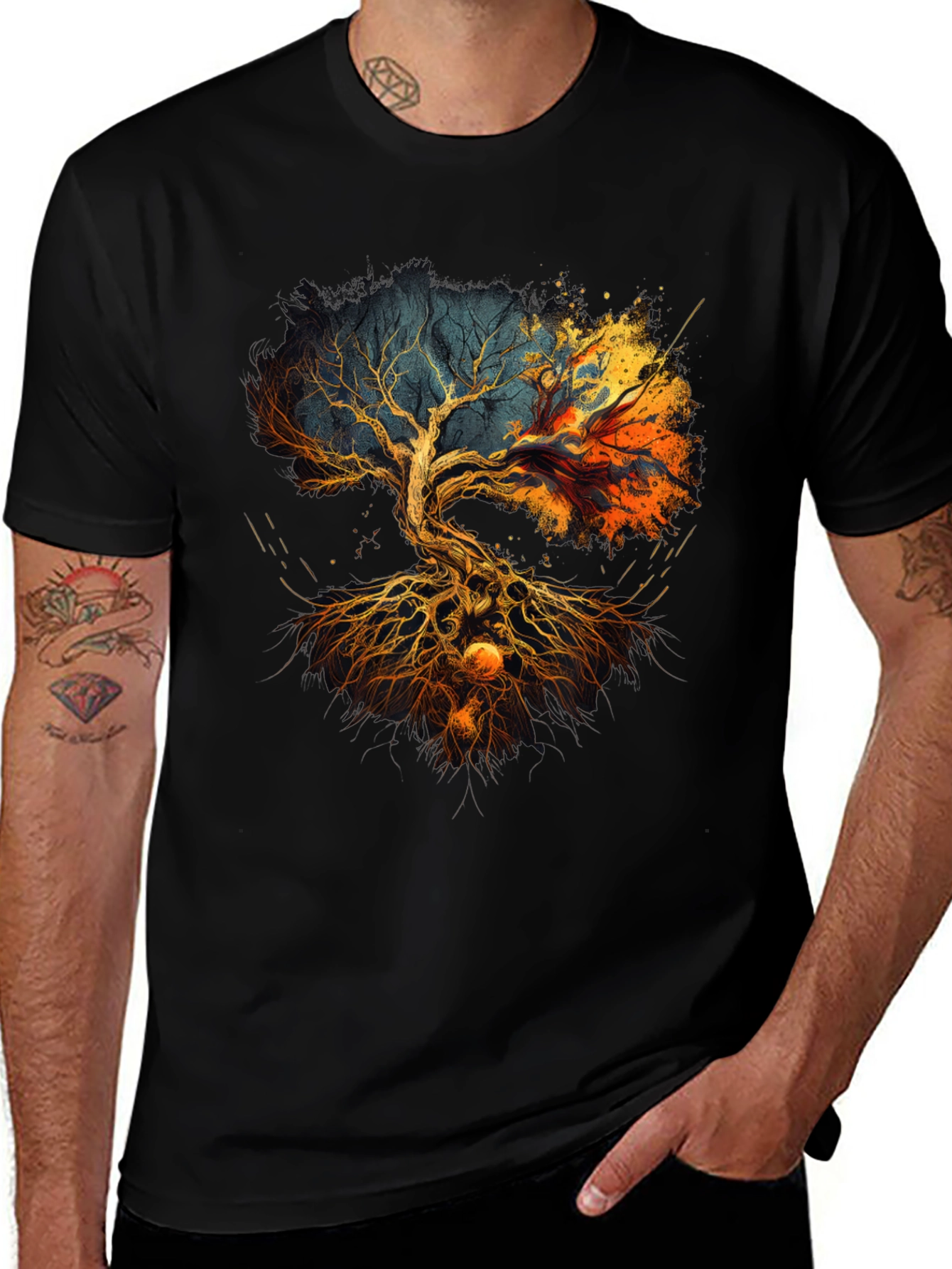 Yggdrasil Tree of Life Graphic Tee