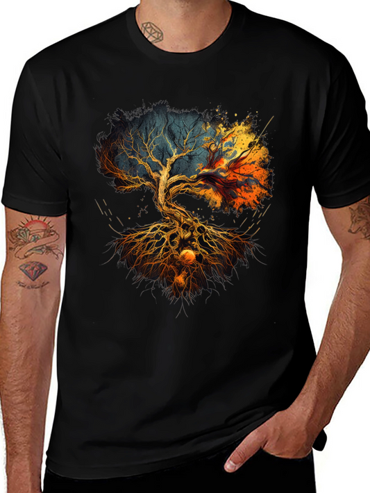 Yggdrasil Tree of Life Graphic Tee