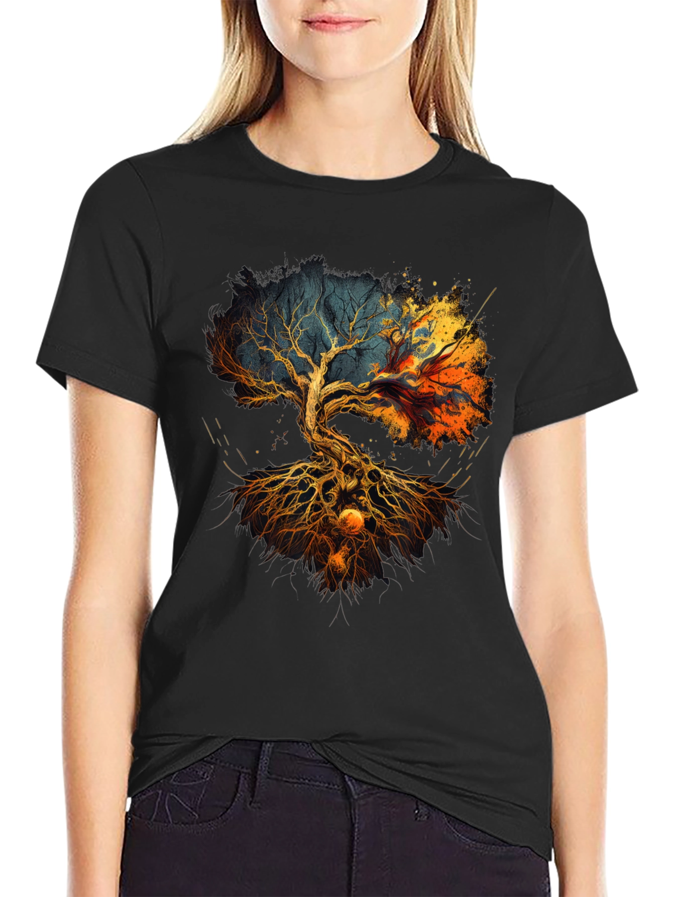 Yggdrasil Tree of Life Graphic Tee