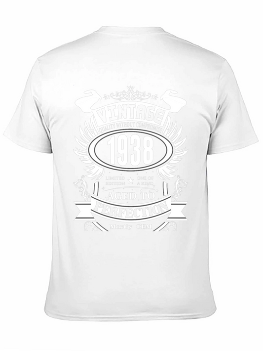 Vintage 1938 Aged to Perfection Graphic T-Shirt