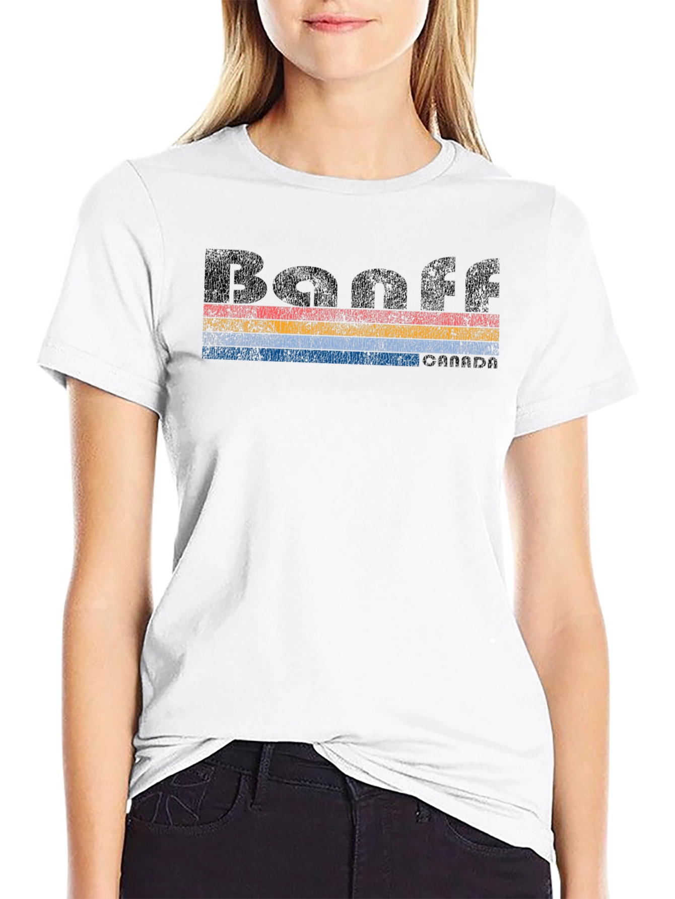Retro Banff T-Shirt - Black