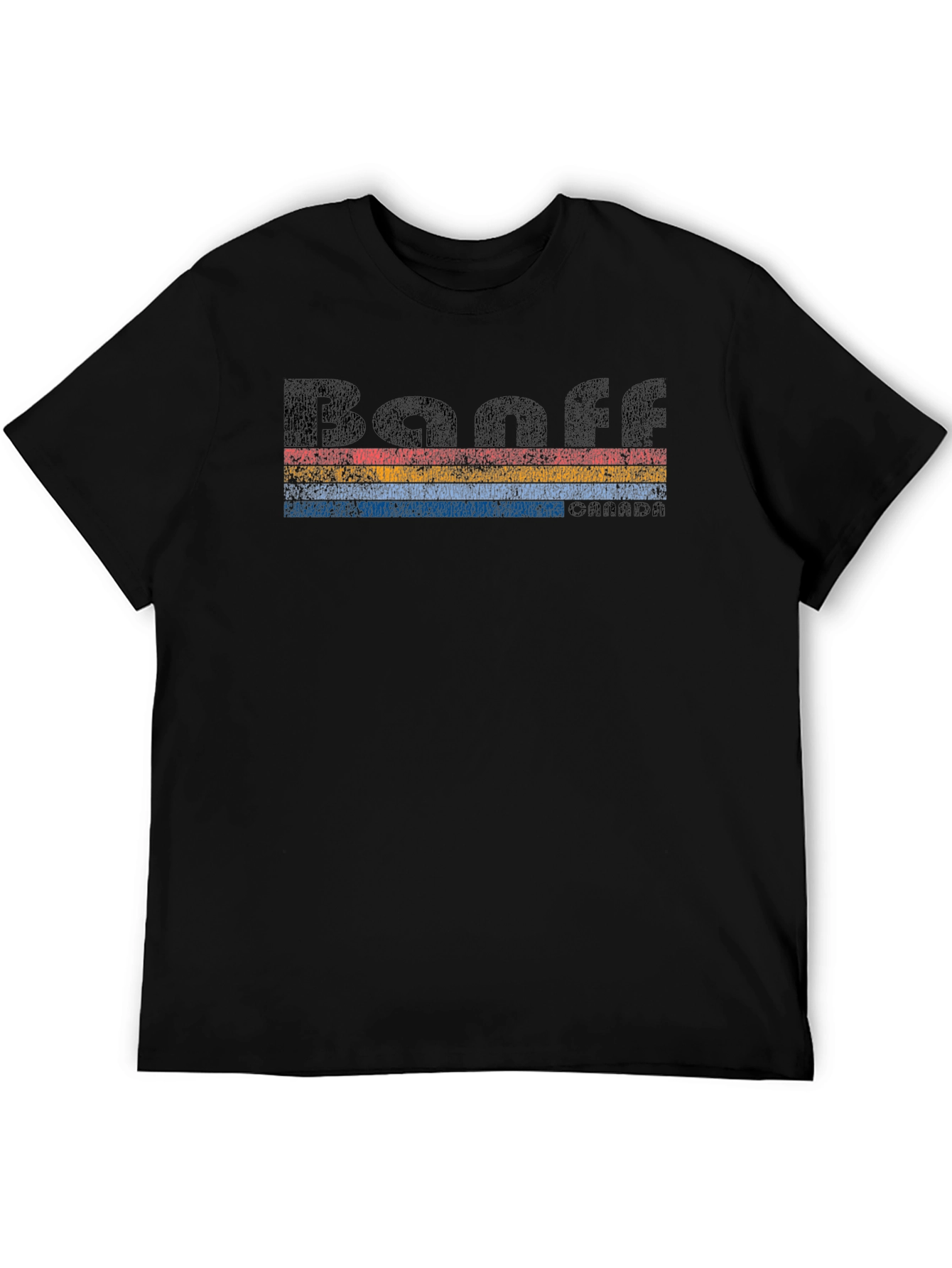 Retro Banff T-Shirt - Black