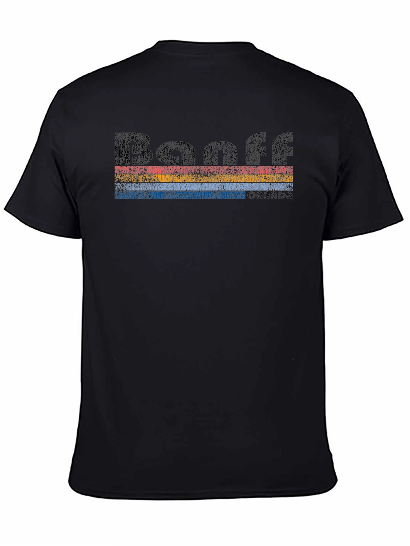 Retro Banff T-Shirt - Black
