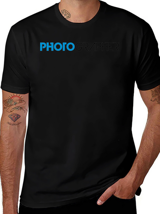 Photographer Tee - Stylish Crew Neck T-Shirt for Photography Lovers