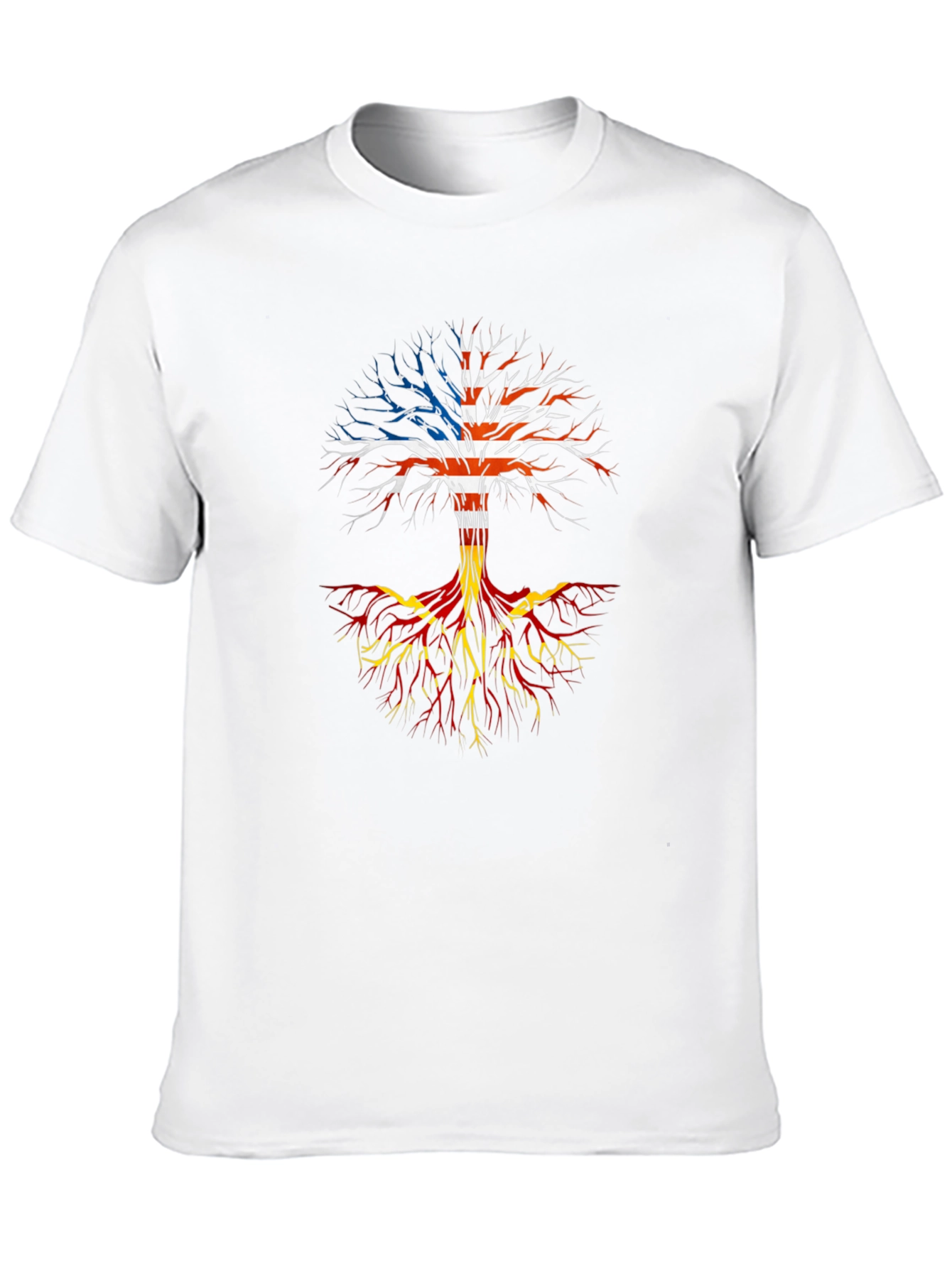 USA & Macedonian Roots T-Shirt
