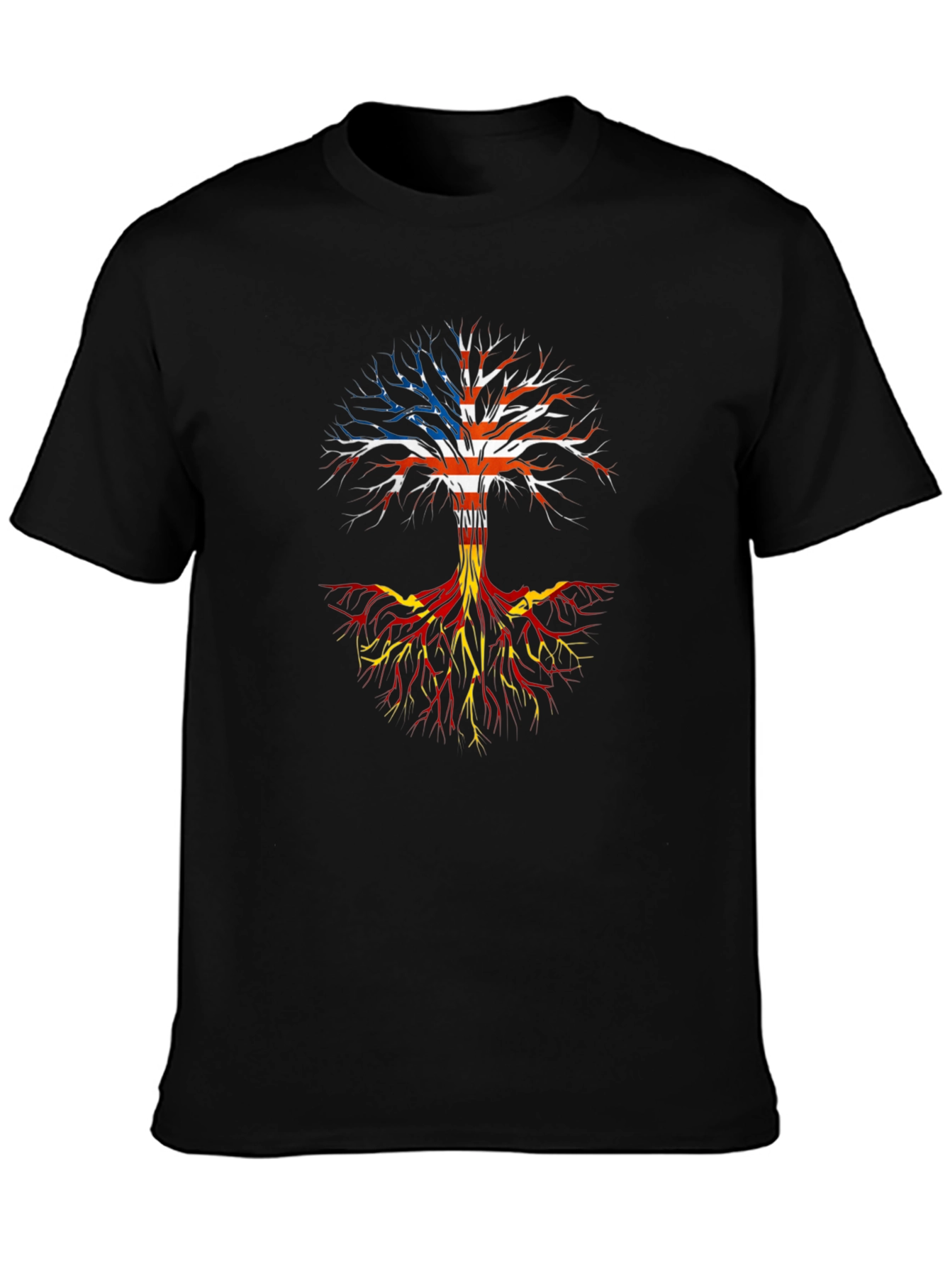 USA & Macedonian Roots T-Shirt
