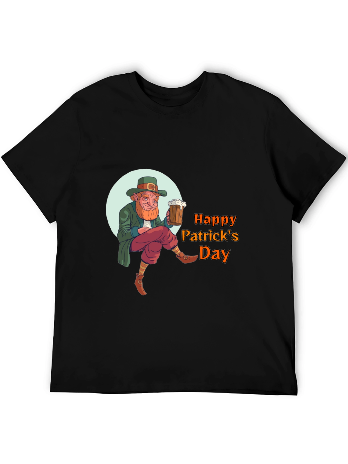St. Patricks Day Leprechaun Graphic Tee