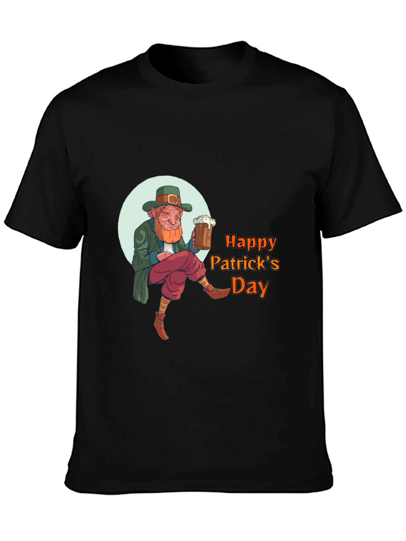 St. Patricks Day Leprechaun Graphic Tee