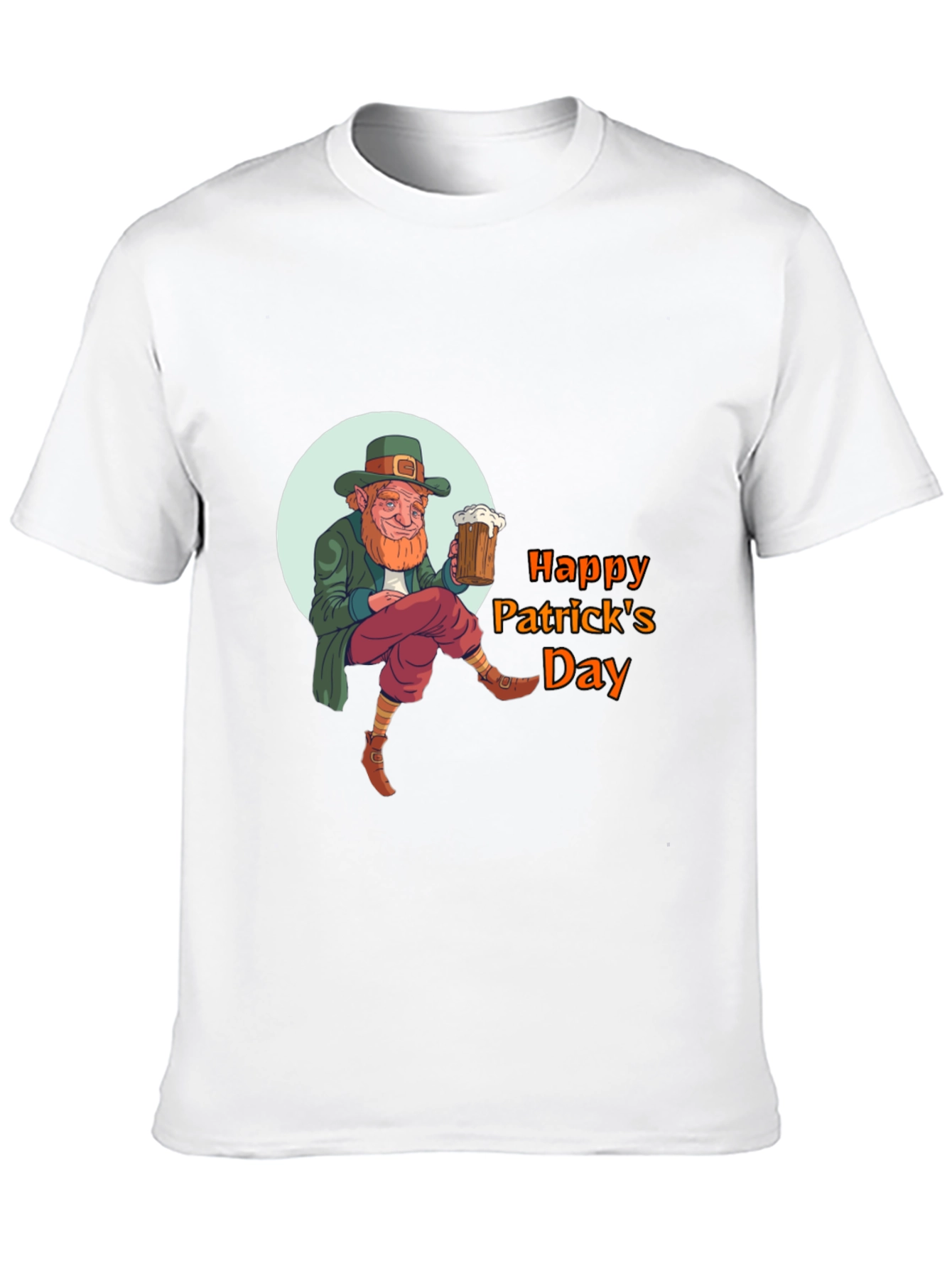St. Patricks Day Leprechaun Graphic Tee