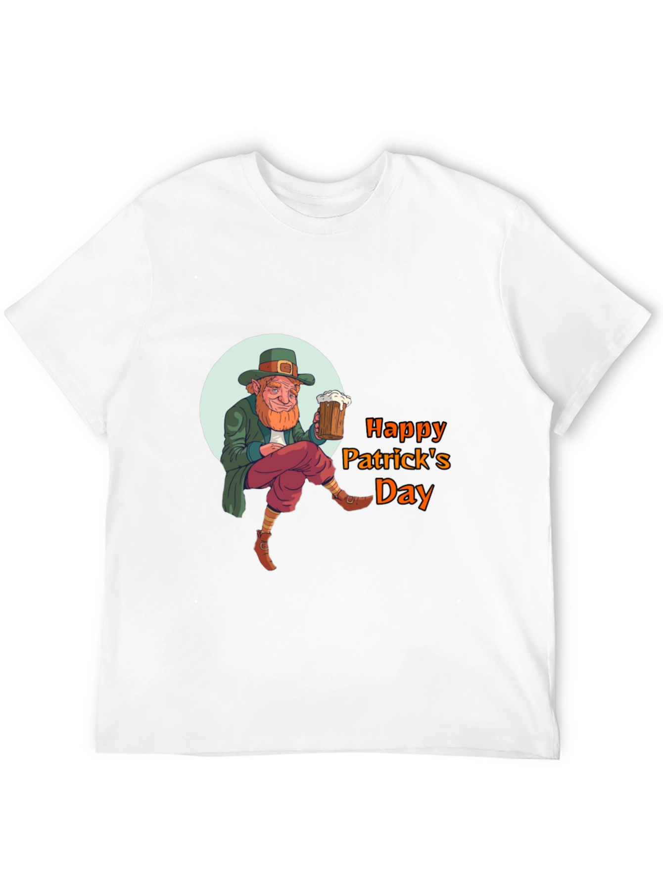 St. Patricks Day Leprechaun Graphic Tee