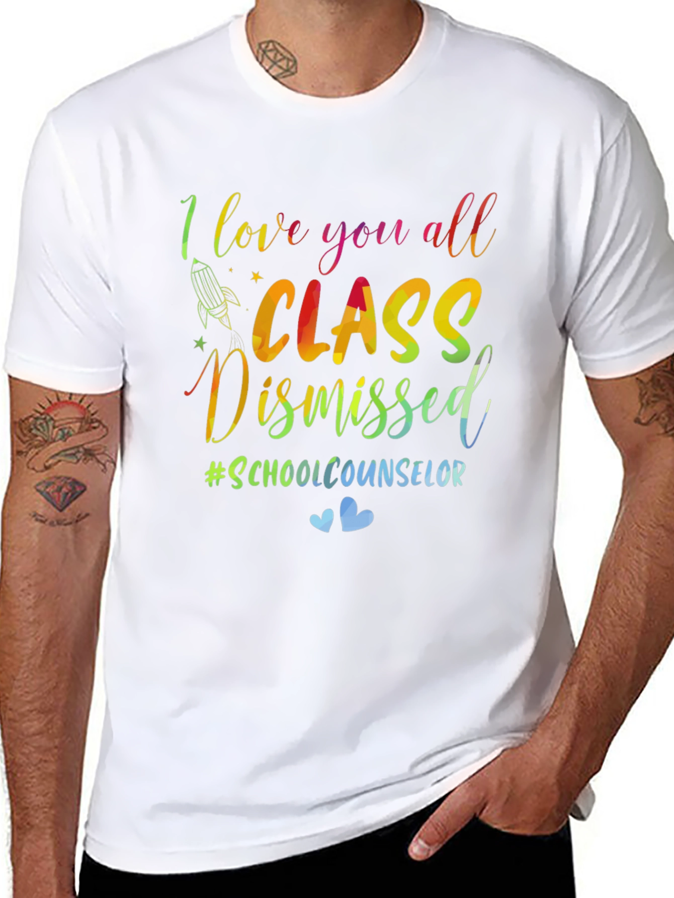 I Love You All Class Dismissed Tee