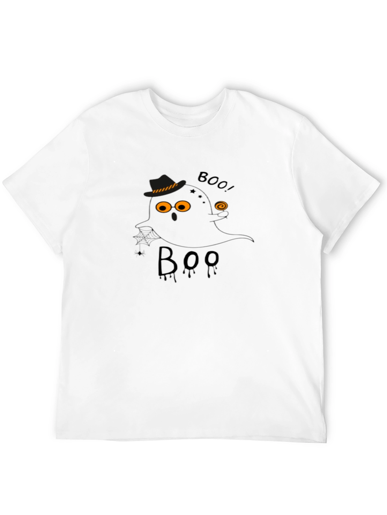 Halloween Ghost Boo Graphic T-Shirt