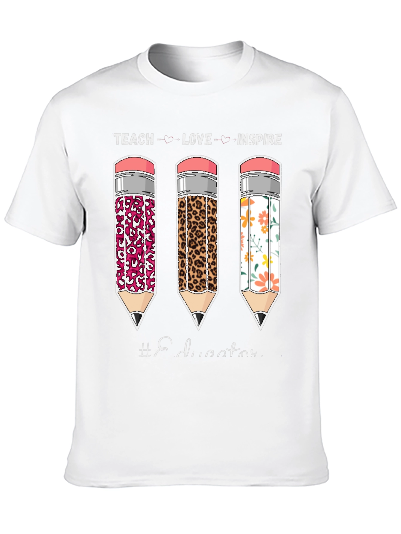 Teach Love Inspire Educator T-Shirt