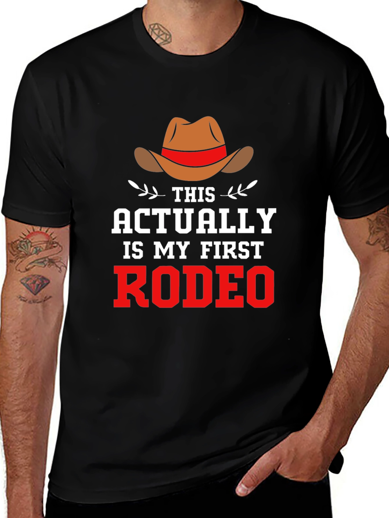 First Rodeo Cowboy Graphic Tee