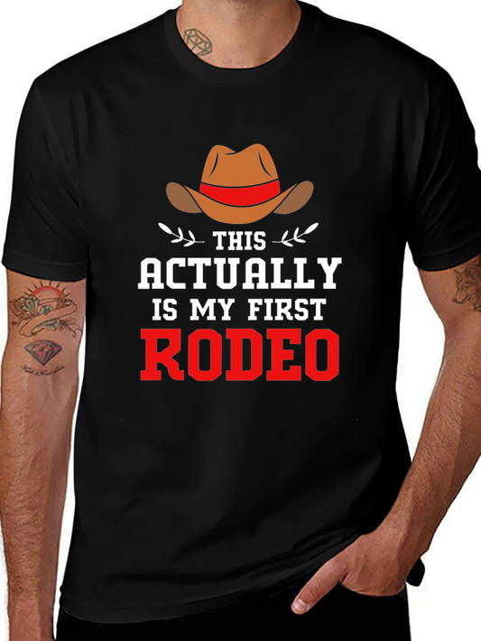 First Rodeo Cowboy Graphic Tee