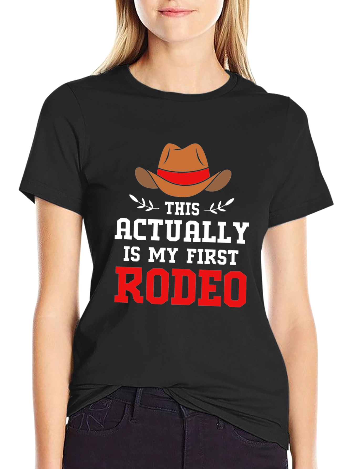 First Rodeo Cowboy Graphic Tee