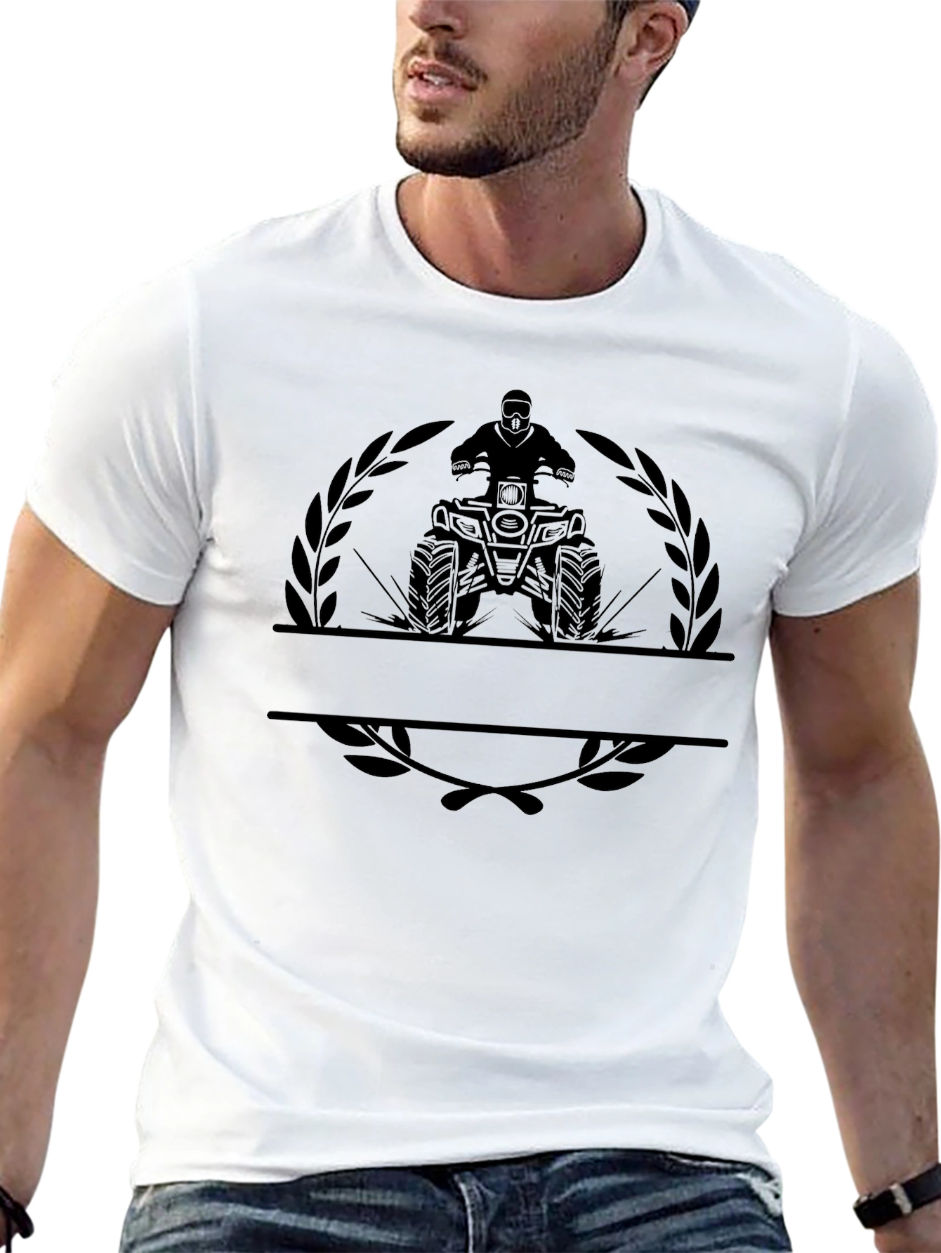 ATV Rider Graphic Tee - Off-Road Adventure Shirt