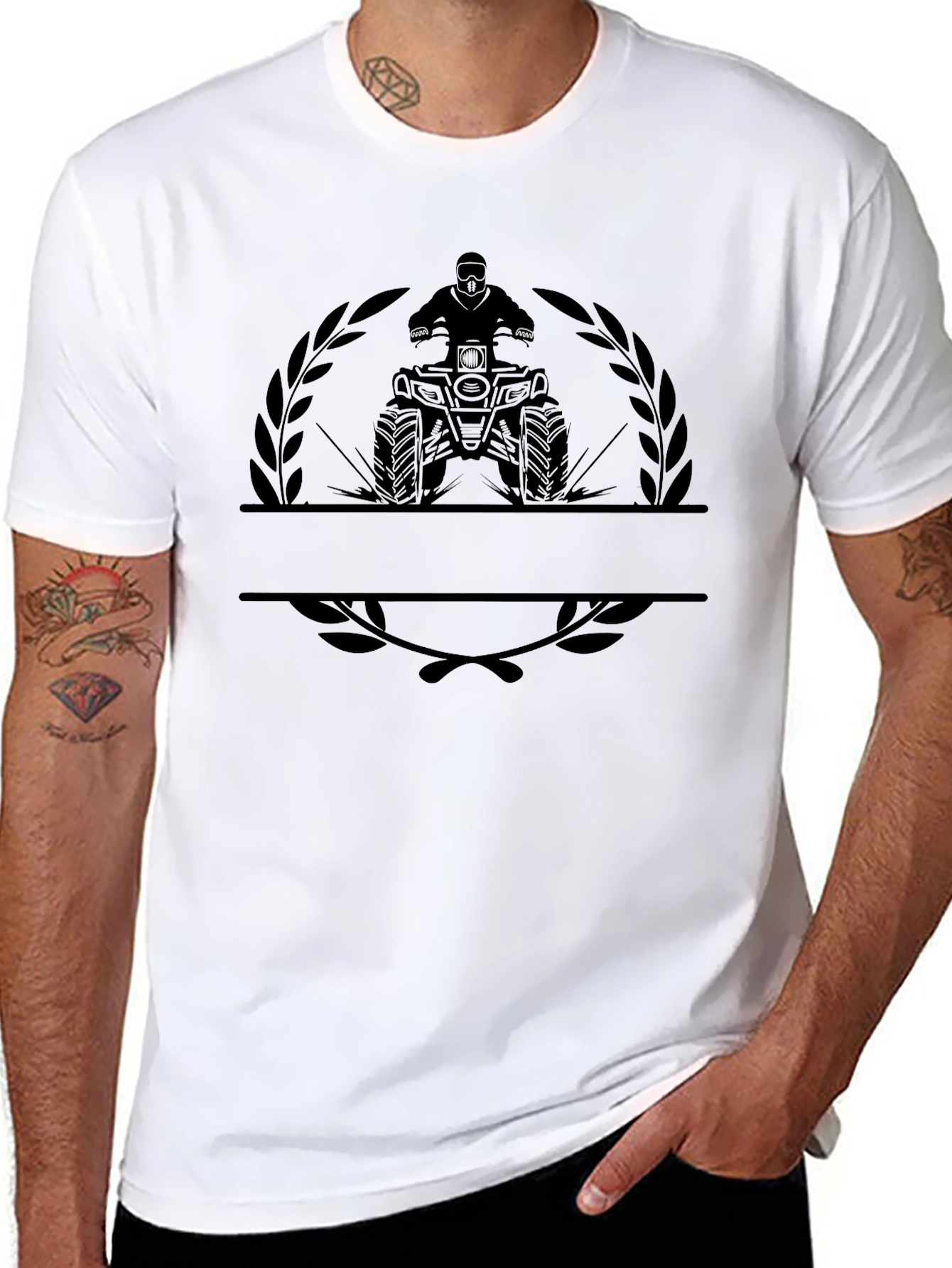 ATV Rider Graphic Tee - Off-Road Adventure Shirt