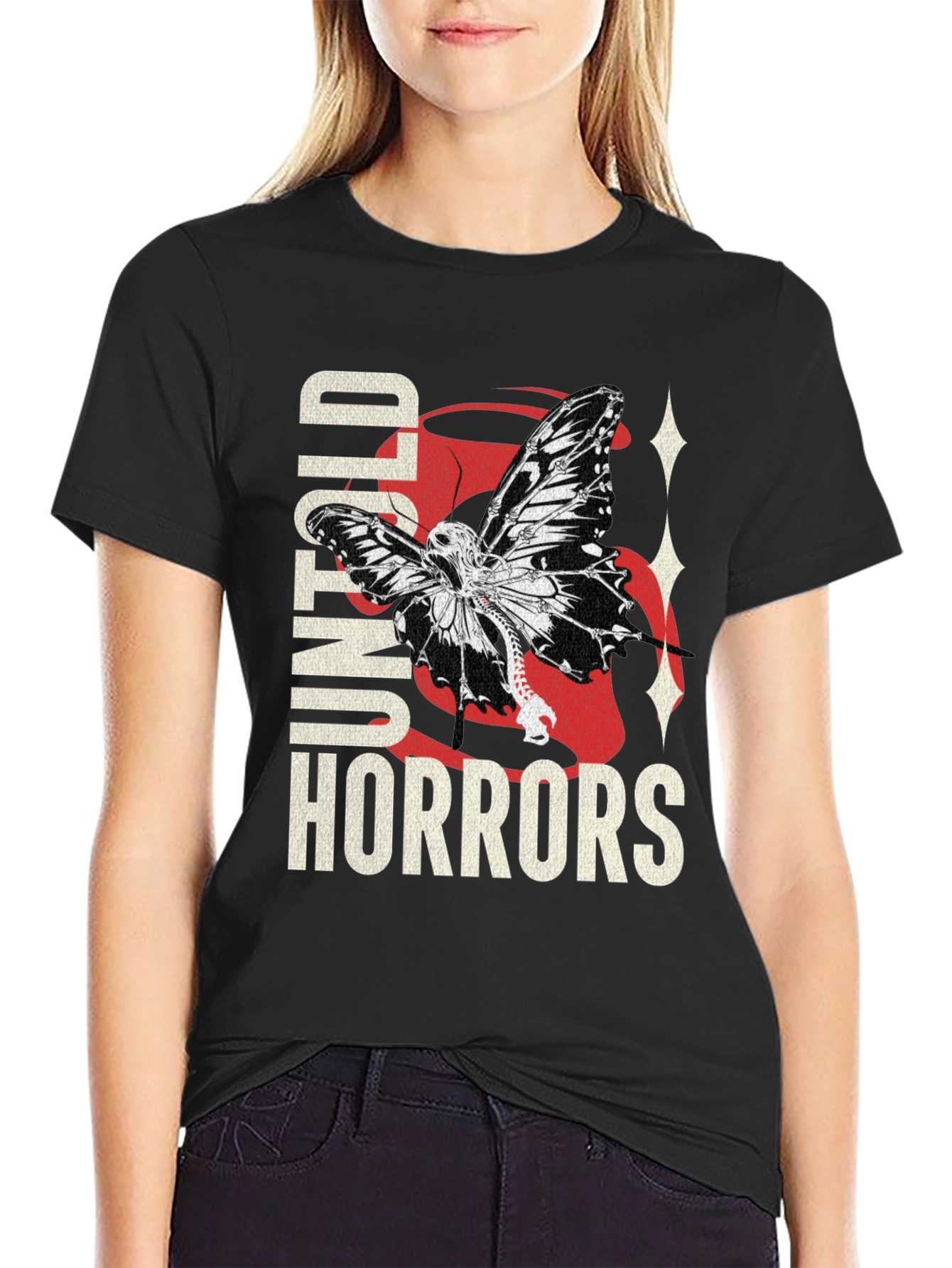 Untold Horrors Graphic Print T-Shirt