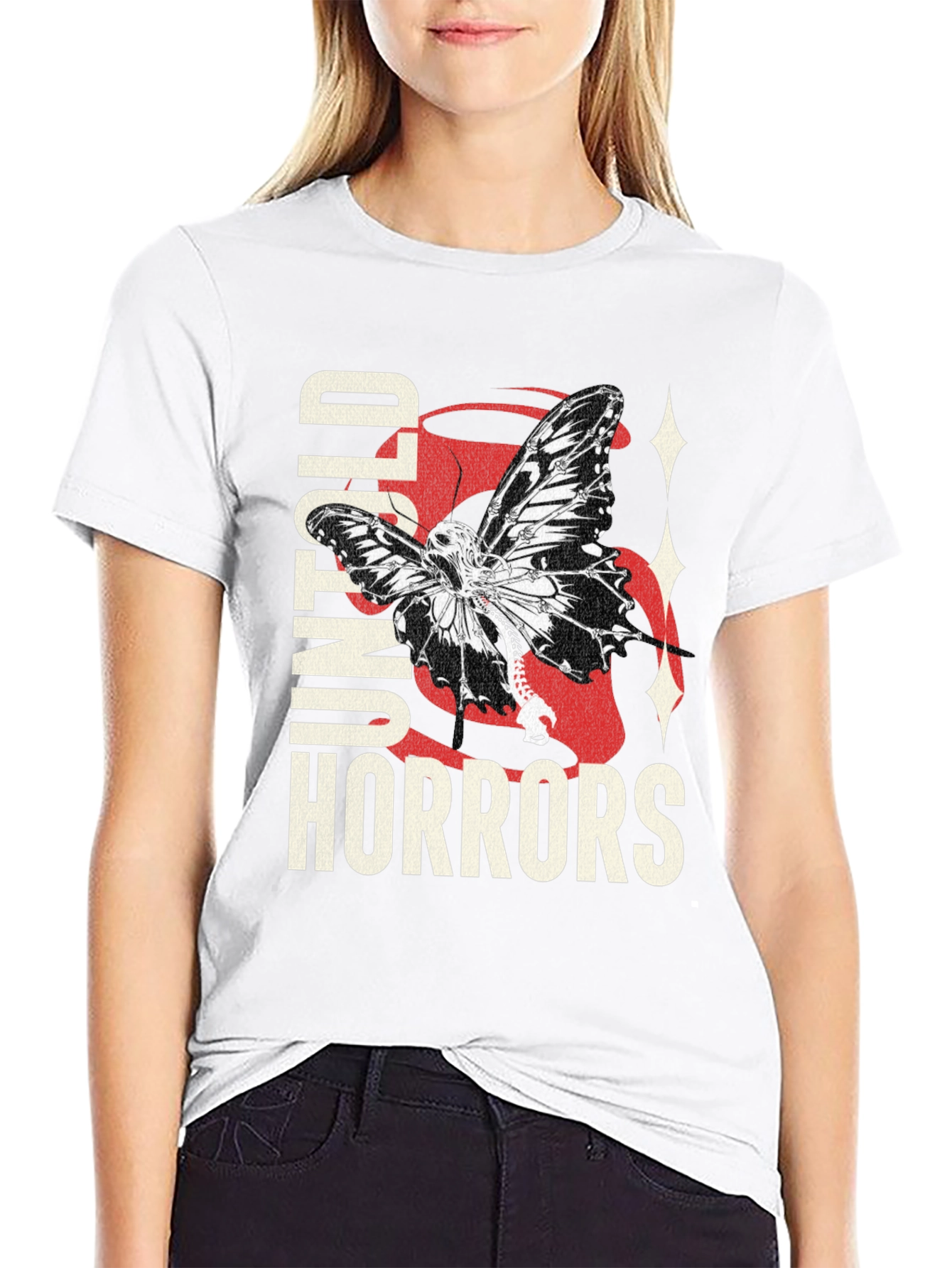 Untold Horrors Graphic Print T-Shirt