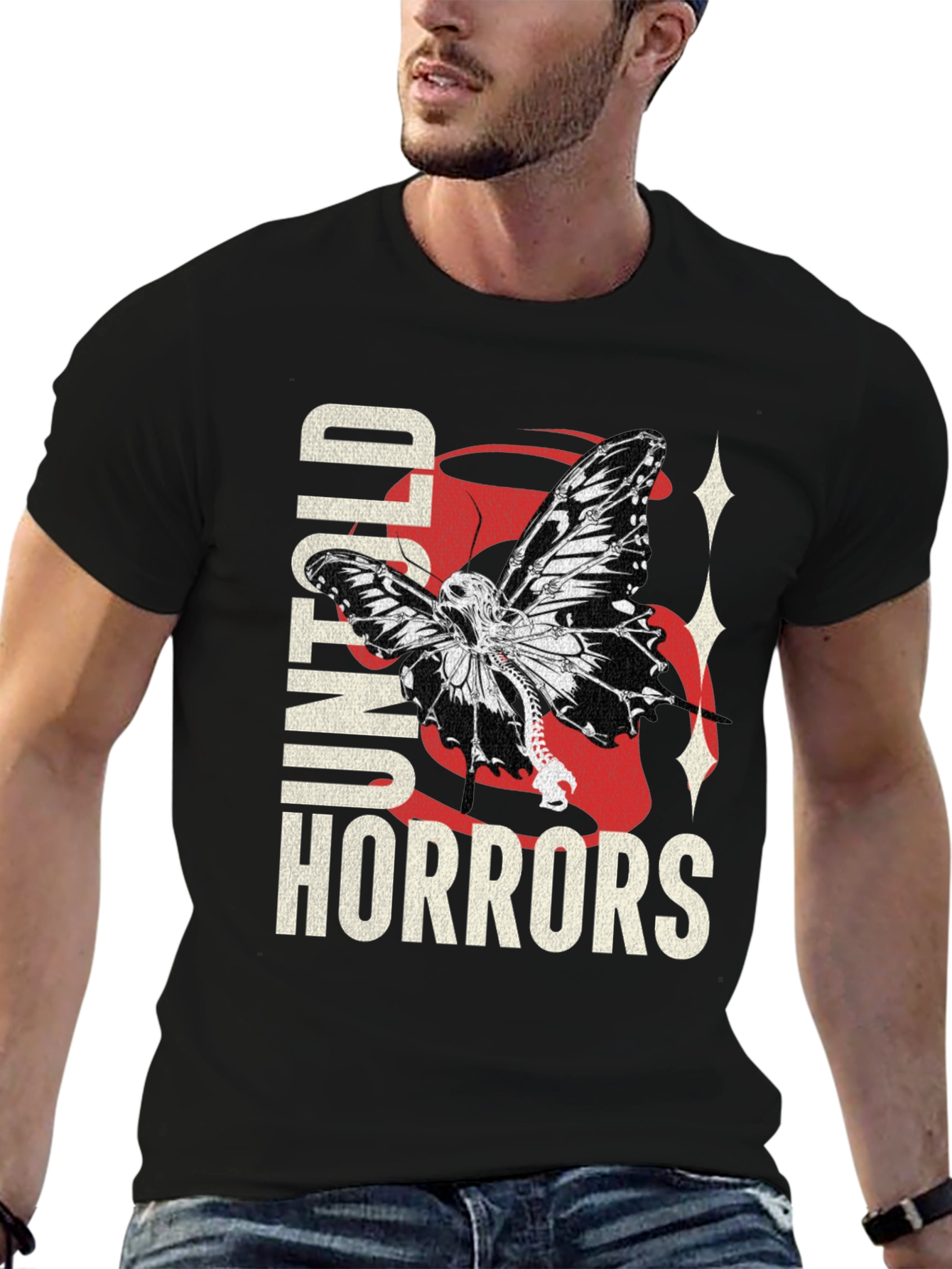Untold Horrors Graphic Print T-Shirt