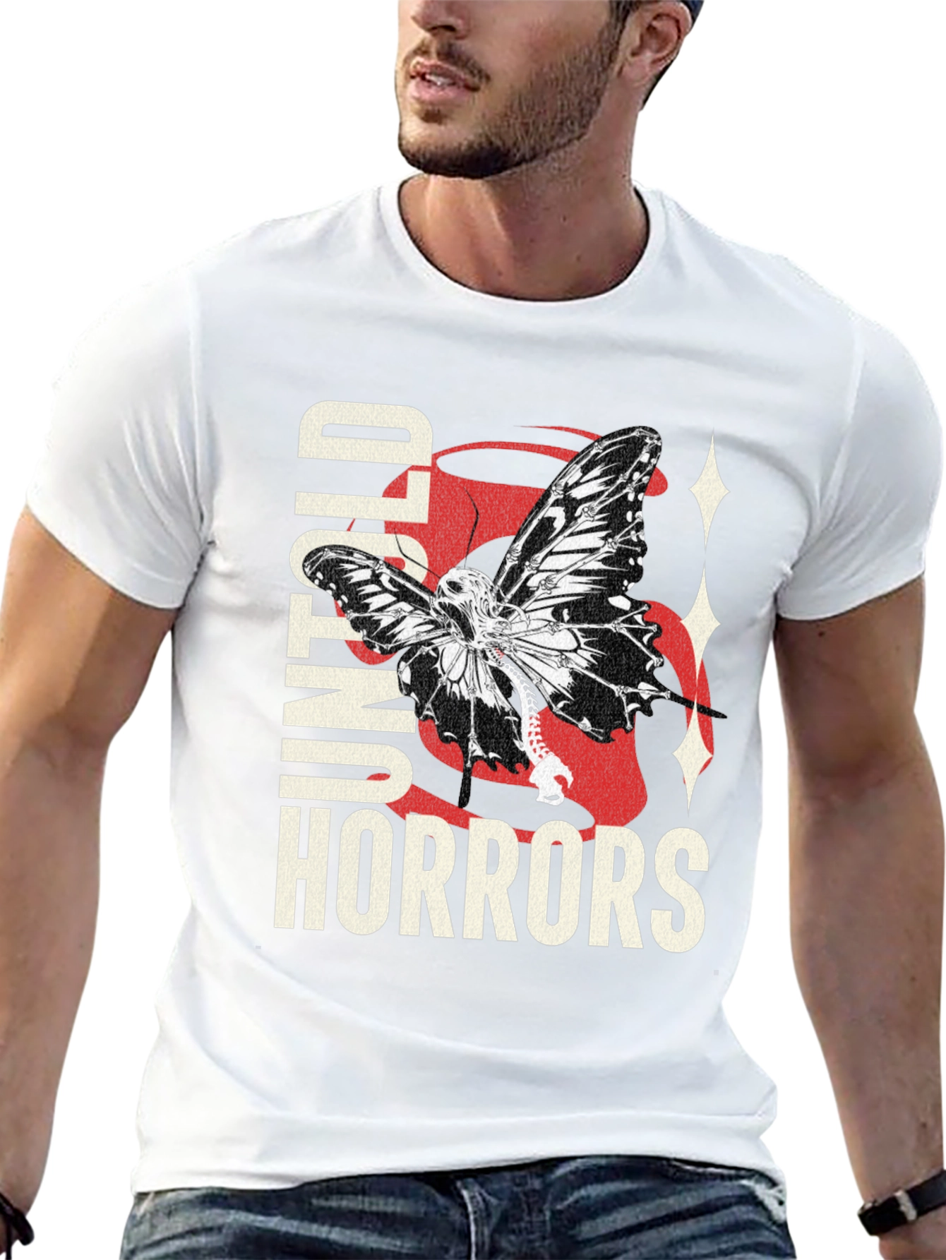 Untold Horrors Graphic Print T-Shirt