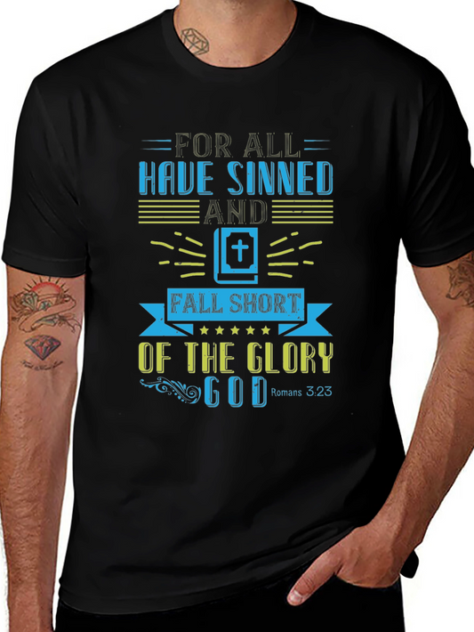 Faith-Based Tee: Romans 3:23 Design