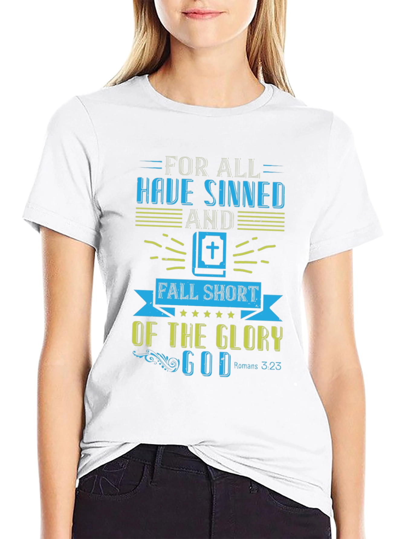 Faith-Based Tee: Romans 3:23 Design