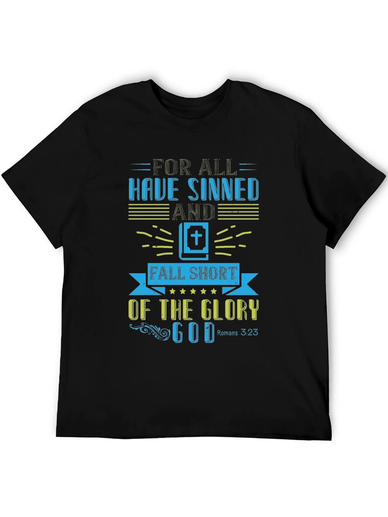Faith-Based Tee: Romans 3:23 Design
