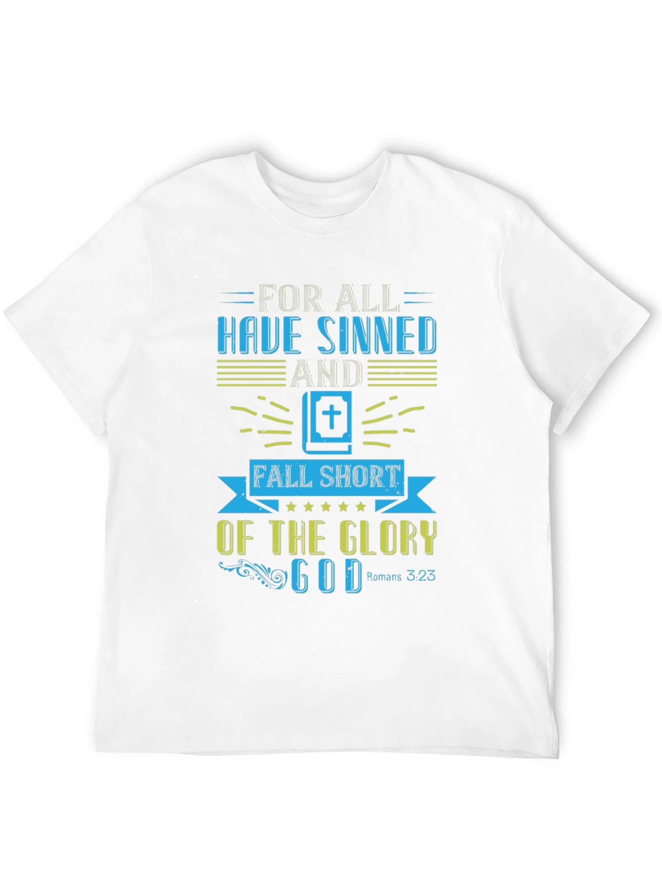 Faith-Based Tee: Romans 3:23 Design