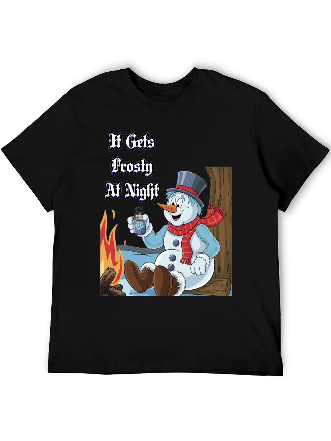 Frosty Night Holiday T-Shirt