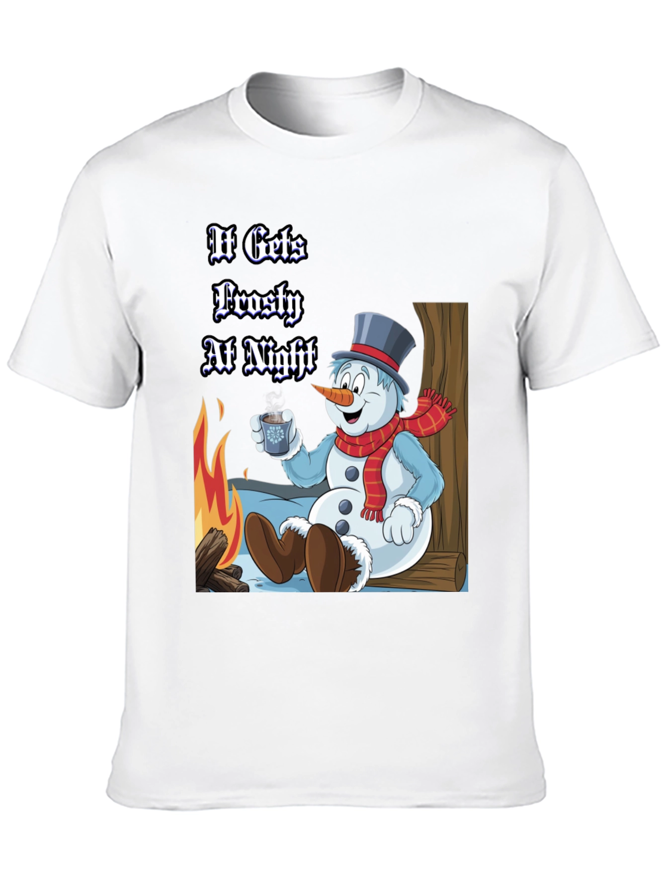 Frosty Night Holiday T-Shirt