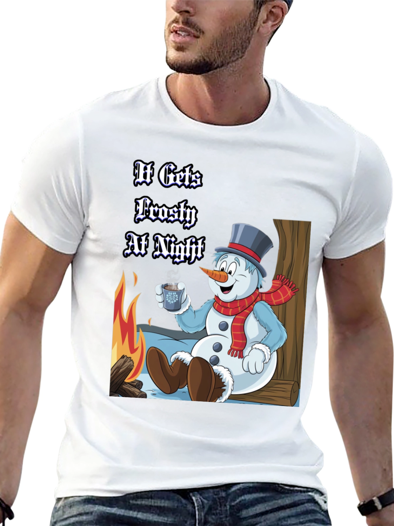 Frosty Night Holiday T-Shirt