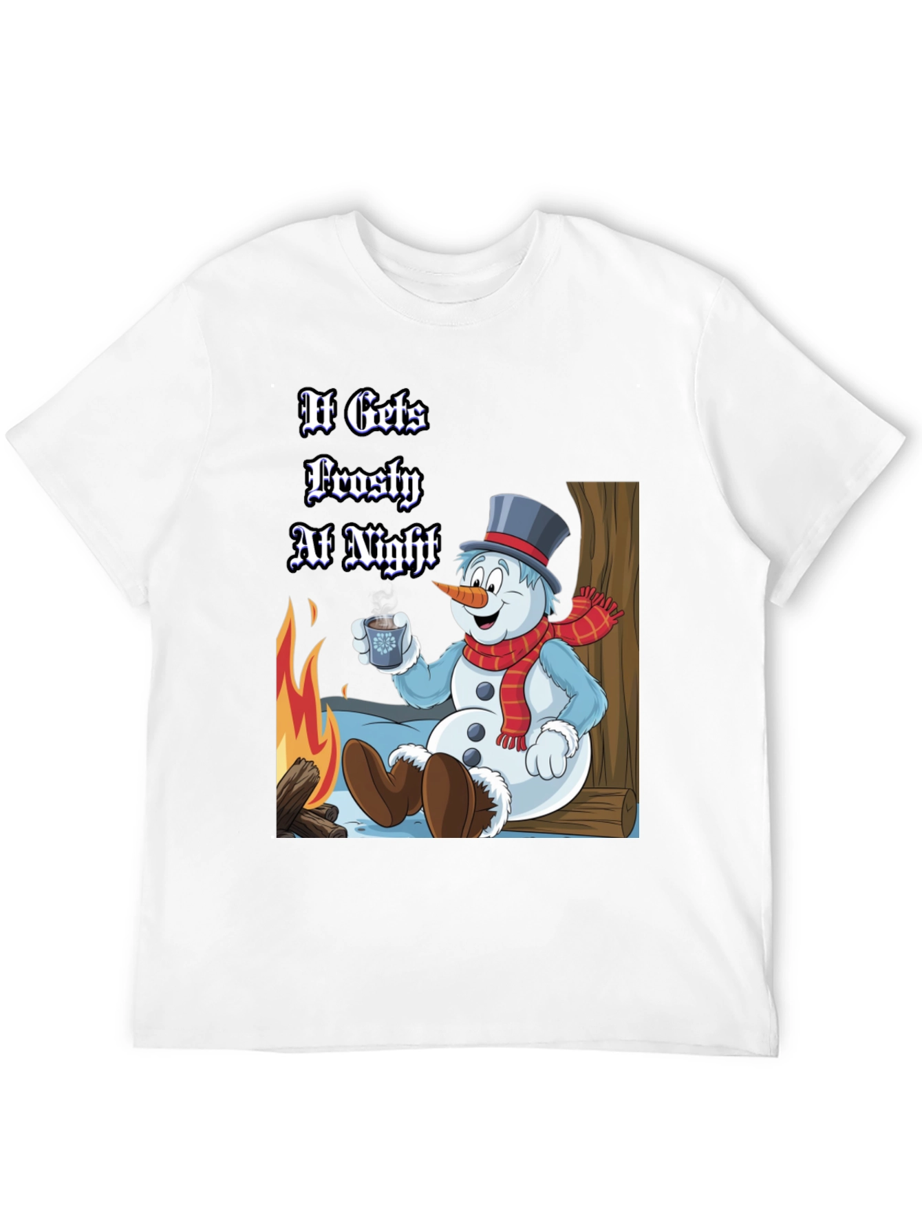Frosty Night Holiday T-Shirt