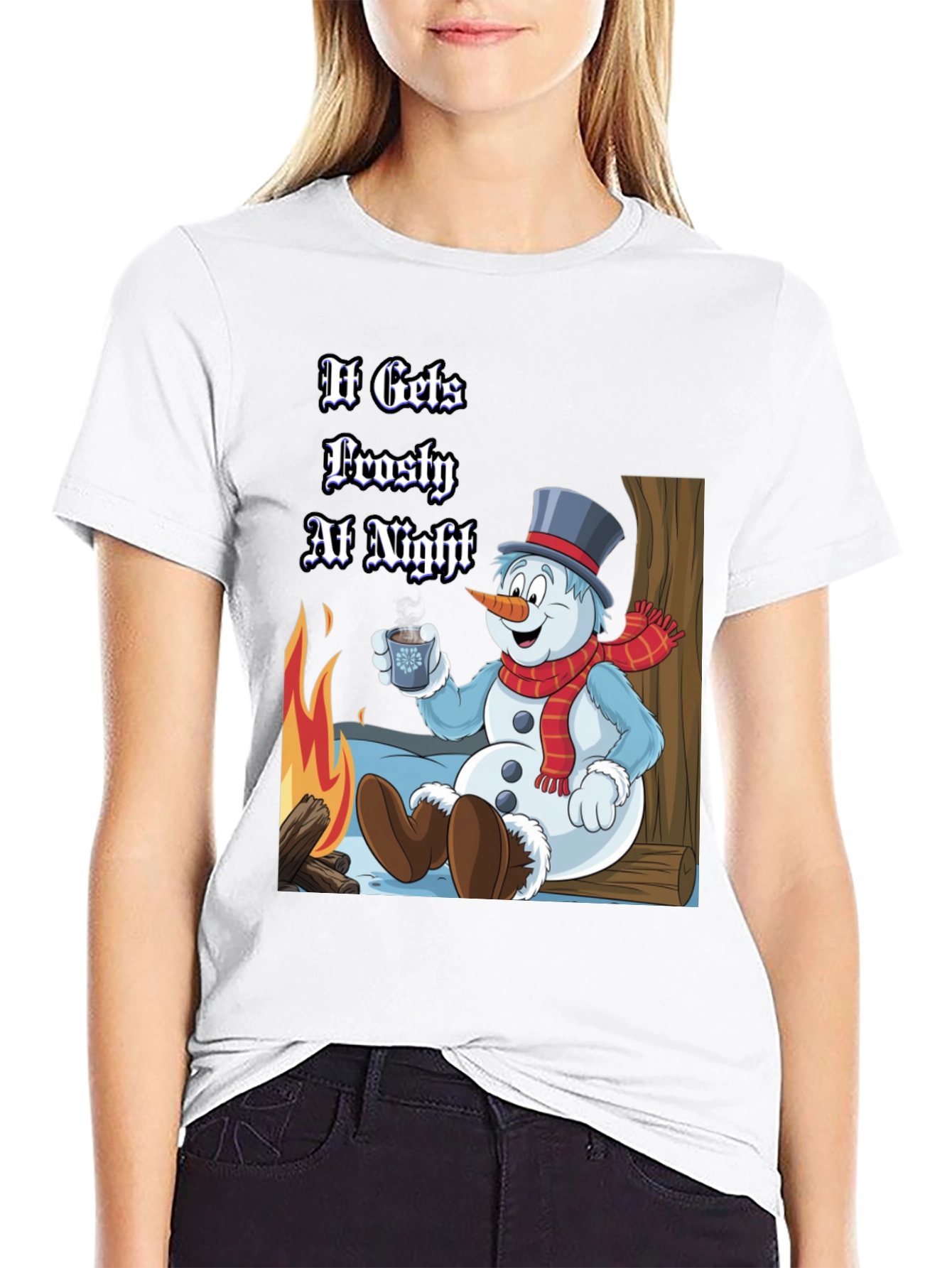 Frosty Night Holiday T-Shirt