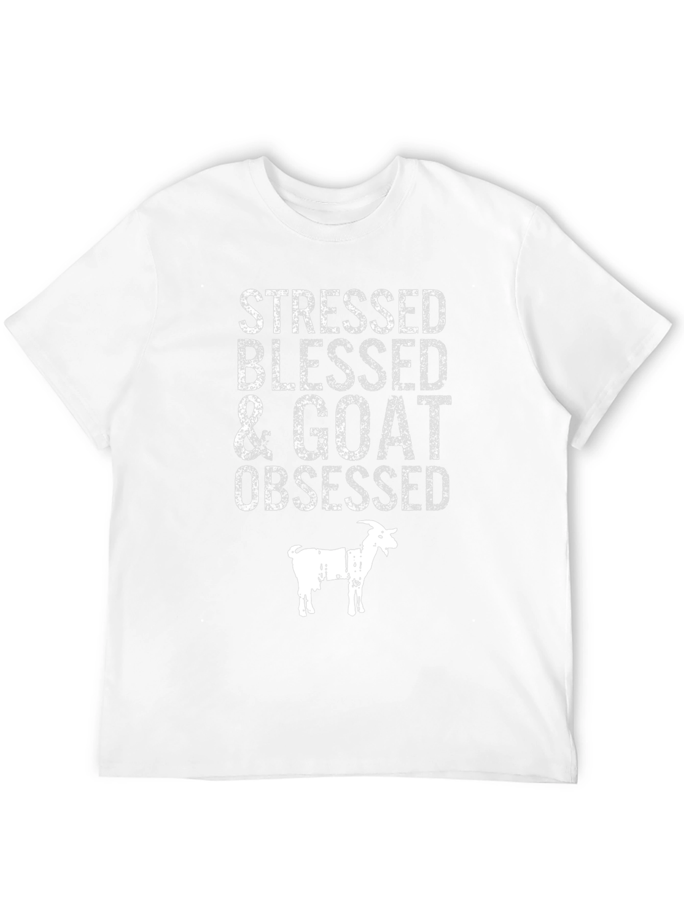 Stressed Blessed & Goat Obsessed T-Shirt