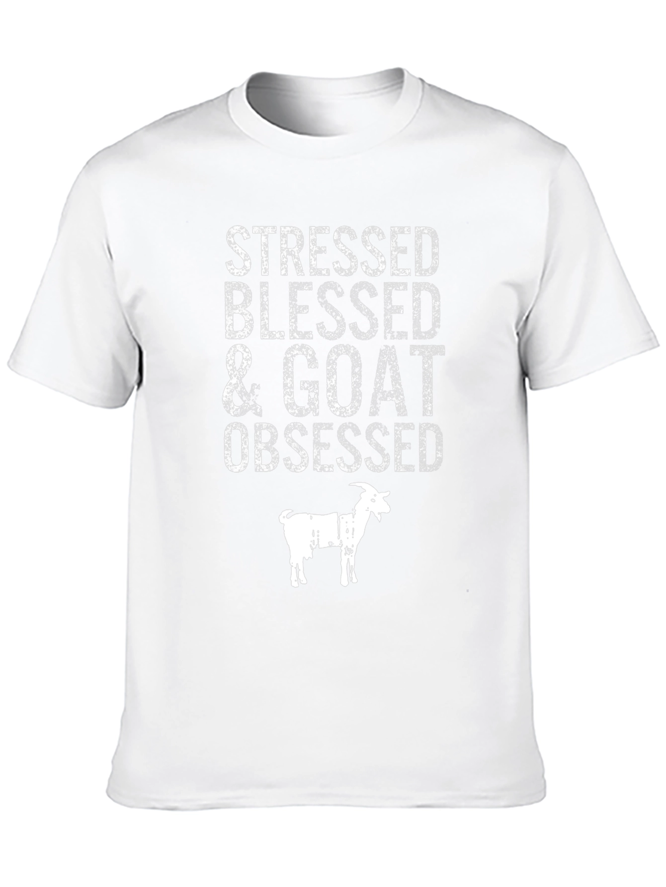 Stressed Blessed & Goat Obsessed T-Shirt