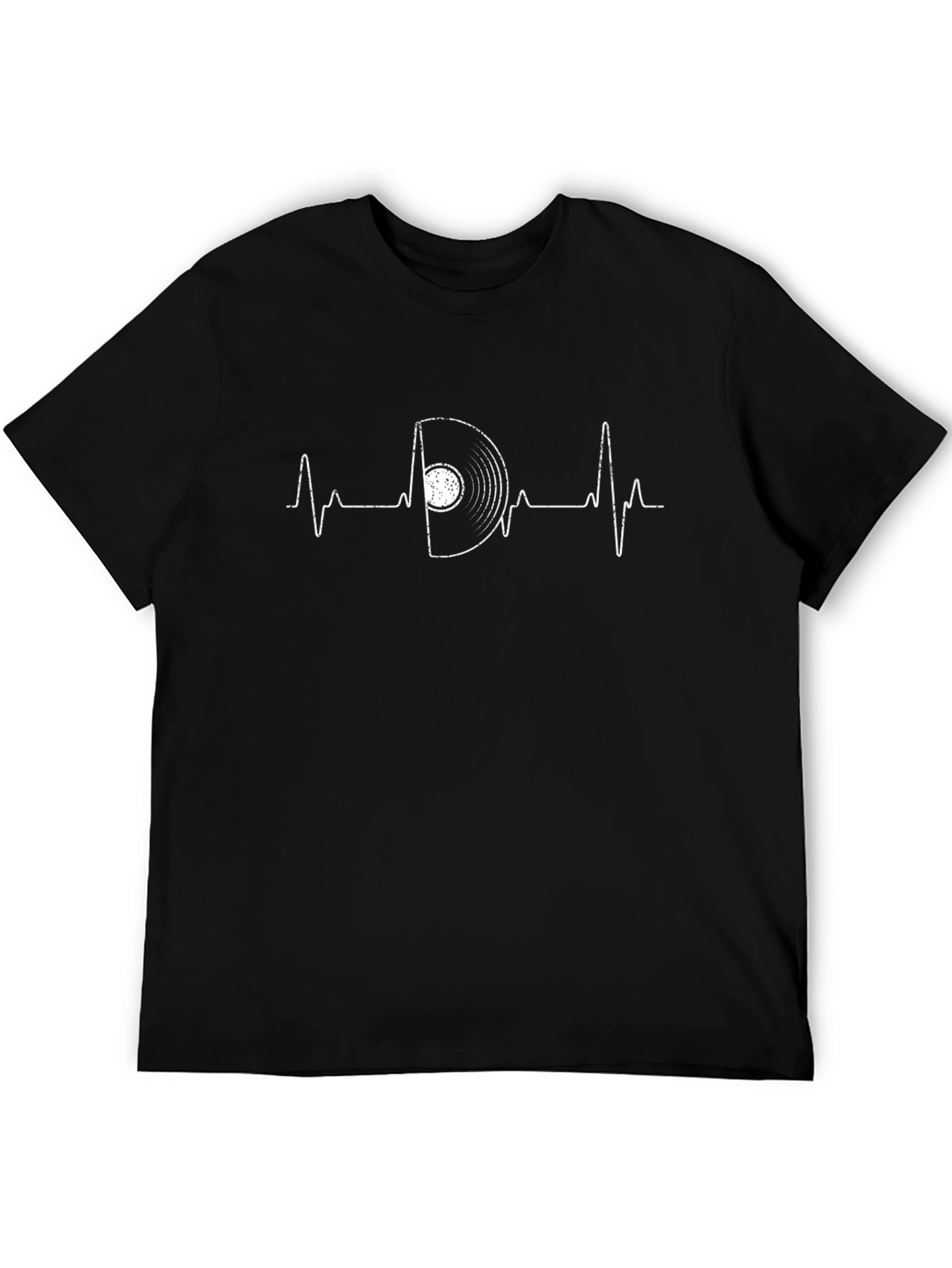 Vinyl Record Heartbeat T-Shirt